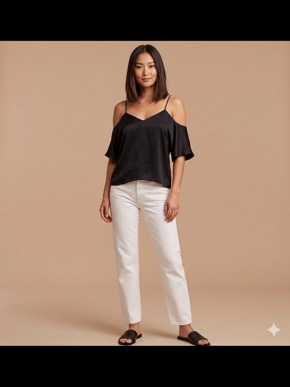 Aritzia Wilfred Draveil Blouse Black size M